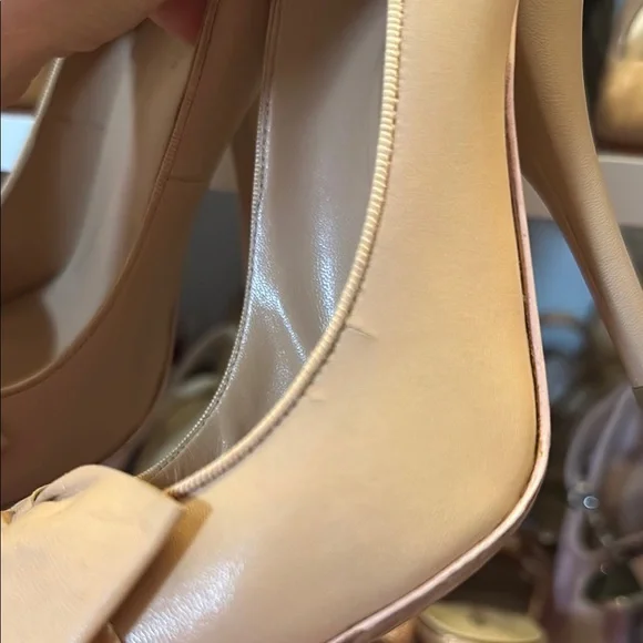 Bottega Veneta Women's nude Bow Pumps